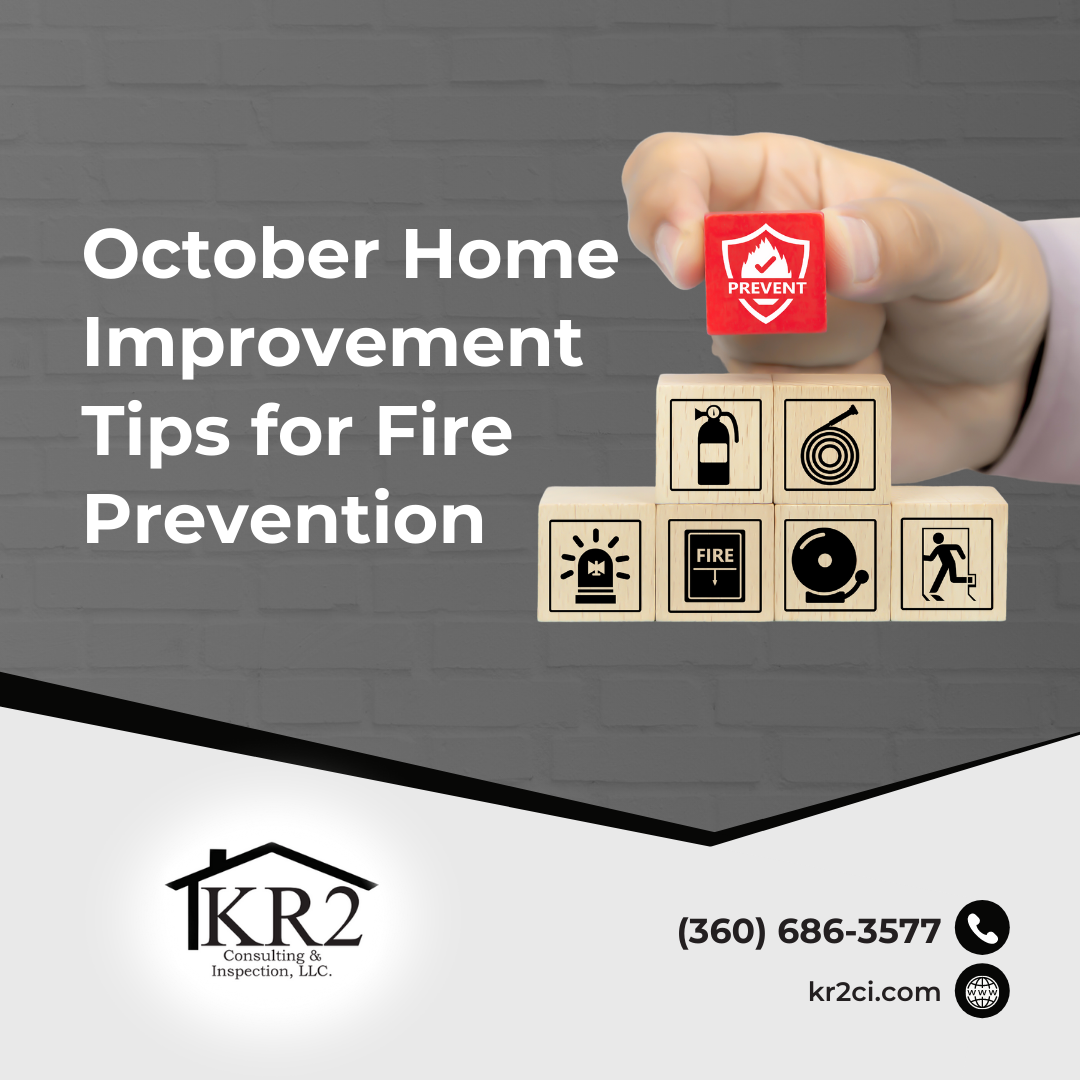 October Home Improvement Tips for Fire Prevention